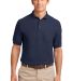 Port Authority TLK500P    Tall Silk Touch Polo wit in Navy front view