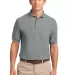 Port Authority TLK500P    Tall Silk Touch Polo wit Cool Grey front view