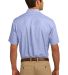 Port Authority S656    Short Sleeve Crosshatch Eas in Chambray blue back view