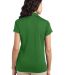Port Authority L548    Ladies Tech Embossed Polo Juniper Green back view