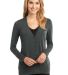 Port Authority L545    Ladies Concept Cardigan in Grey smoke front view