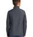Port Authority Y317    Youth Core Soft Shell Jacke in Battleship gry back view