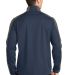 Port Authority J718    Active Colorblock Soft Shel in Dress bl ny/gs back view
