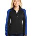 Port Authority L718    Ladies Active Colorblock So in Dp black/tr ry front view