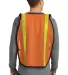 Port Authority SV02    Mesh Enhanced Visibility Ve Safety Orange back view