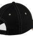 Port Authority C835    Vintage Washed Contrast Sti in Black/stone back view