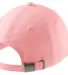 Port Authority LPWU    Ladies Garment Washed Cap Light Pink back view