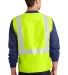 Port Authority SV01    Enhanced Visibility Vest Safety Yellow back view