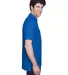 D100 Devon & Jones Men's Pima Pique Short-Sleeve P in French blue side view