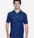 D100 Devon & Jones Men's Pima Pique Short-Sleeve P in True Royal