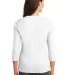 Port Authority L517    Ladies Modern Stretch Cotto White back view