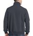 Port Authority J337    Soft Shell Bomber Jacket in Battleship gry back view