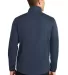 Port Authority J717    Active Soft Shell Jacket Dress Blue Nvy back view