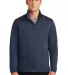 Port Authority J717    Active Soft Shell Jacket Dress Blue Nvy front view