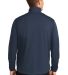 Port Authority J716    Active 1/2-Zip Soft Shell J in Dress blue nvy back view