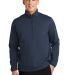 Port Authority J716    Active 1/2-Zip Soft Shell J in Dress blue nvy front view