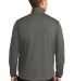 Port Authority J716    Active 1/2-Zip Soft Shell J in Grey steel back view