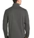 Port Authority J716    Active 1/2-Zip Soft Shell J Grey Steel back view