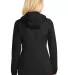 Port Authority L719    Ladies Active Hooded Soft S Deep Black back view