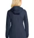 Port Authority L719    Ladies Active Hooded Soft S Dress Blue Nvy back view