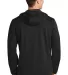 Port Authority J719    Active Hooded Soft Shell Ja Deep Black back view
