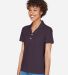 D100W Devon & Jones Ladies’ Pima Pique Short-Sle in Espresso