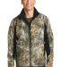 Port Authority J318C    Camouflage Colorblock Soft in Rt extra/black front view