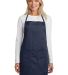 Port Authority A520    Full-Length Apron in Navy front view