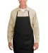 Port Authority A520    Full-Length Apron Black front view