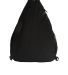 Port Authority BG206    Active Sling Pack in Black/black back view