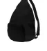 Port Authority BG206    Active Sling Pack Black/Black front view