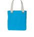Port Authority B118    Allie Tote in Turquoise front view