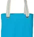 Port Authority B118    Allie Tote Turquoise front view