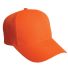 Port Authority C806    Solid Enhanced Visibility C in Safety orange front view