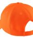 Port Authority C806    Solid Enhanced Visibility C in Safety orange back view