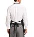 Port Authority A704    Easy Care Tuxedo Apron with Black back view