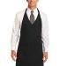 Port Authority A704    Easy Care Tuxedo Apron with Black front view