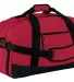 Port Authority BG980    - Basic Large Duffel Red front view