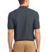 Port Authority TLK500    Tall Silk Touch Polo in Steel grey back view