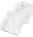 Port Authority TW51    Grommeted Golf Towel White front view