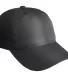 Port Authority C821    Perforated Cap Black front view
