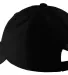 Port Authority C821    Perforated Cap Black back view