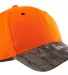 Port Authority C804    Enhanced Visibility Cap wit OrngBlaze/MO front view
