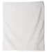 Carmel Towel Company C1118M Microfiber Rally Towel WHITE back view