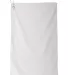 Carmel Towel Company C1518MGH Microfiber Golf Towe White side view
