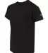 Champion T435 Youth Short Sleeve Tagless T-Shirt Black side view