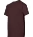 Champion T435 Youth Short Sleeve Tagless T-Shirt Maroon side view