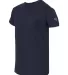 Champion T435 Youth Short Sleeve Tagless T-Shirt Navy side view