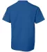 Champion T435 Youth Short Sleeve Tagless T-Shirt Royal Blue back view