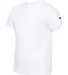 Champion T435 Youth Short Sleeve Tagless T-Shirt White side view